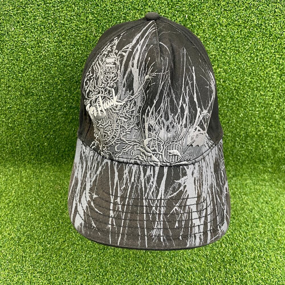 Tony Hawk black Graphic Embroidered Baseball Cap Hat OSFM